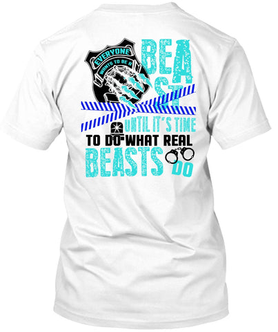 A black t-shirt with the shopify logo