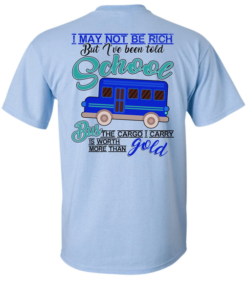 I've Been Told School Bus T Shirt, I Love Bus T Shirt