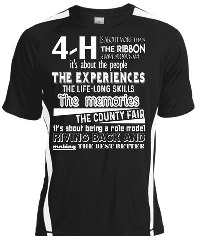 A black t-shirt with the shopify logo