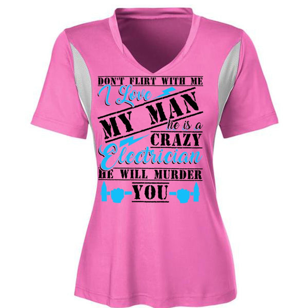 He Is A Crazy Electrician T Shirt, He Will Murder You T Shirt, Awesome T-Shirts