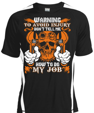 A black t-shirt with the shopify logo