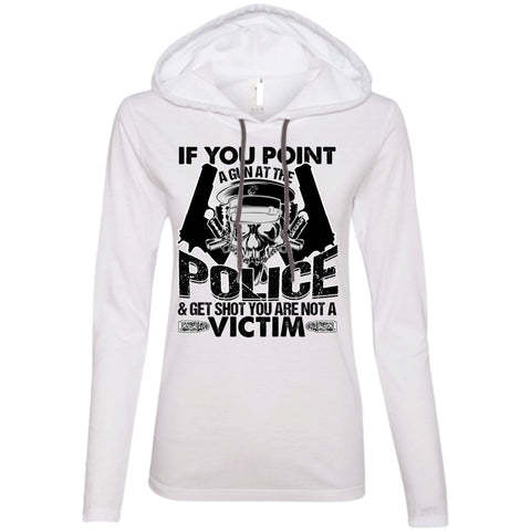 A black t-shirt with the shopify logo