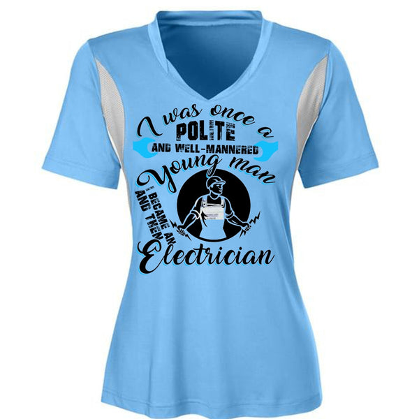 I Became An Electrician T Shirt, Being An Electrician T Shirt, Awesome T-Shirts