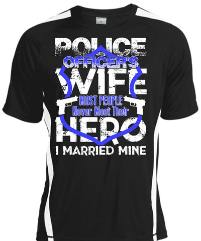 A black t-shirt with the shopify logo