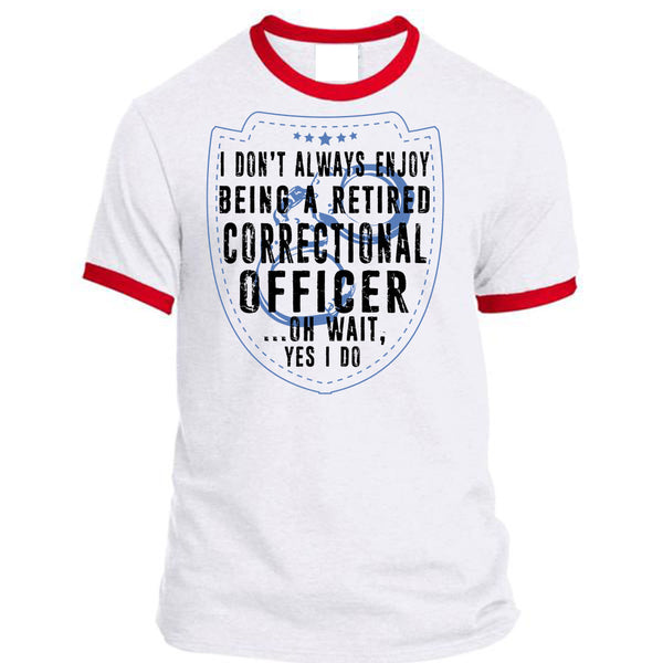 Being A Retired Correctional Officer T Shirt, I Love Correctional Officer T Shirt, Awesome T-Shirts