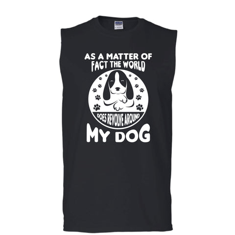 A black t-shirt with the shopify logo