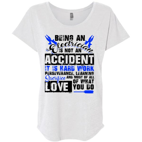 Being An Electrician Is Not An Accident T Shirt, I Love Electrician T Shirt, Awesome T-Shirts