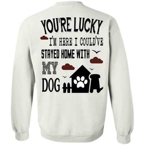 A black t-shirt with the shopify logo