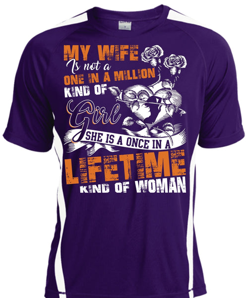 My Wife Is Not A One In A Million Kind Of Girl T Shirt, I Love Wife T Shirt, Cool Shirt