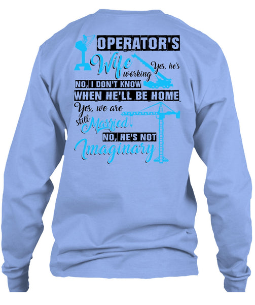 Operator's Wife T Shirt, I Love Wife T Shirt