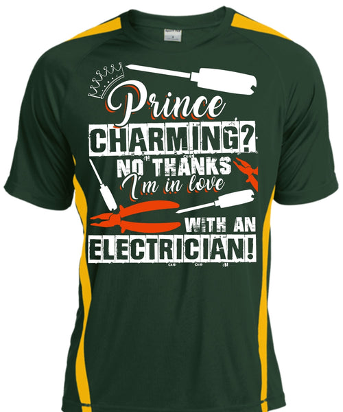 I'm In Love With An Electrician T Shirt, Being An Electrician T Shirt, Cool Shirt