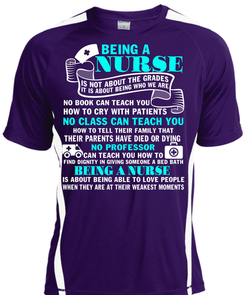 Being A Nurse T Shirt, No Class Can Teach You T Shirt, Cool Shirt