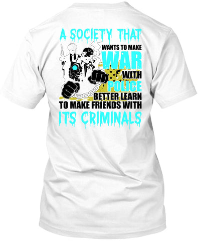 A black t-shirt with the shopify logo