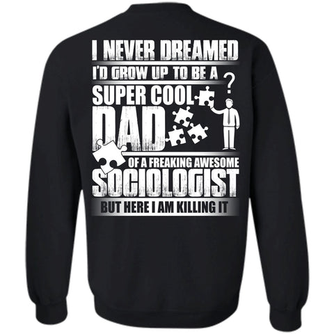 A black t-shirt with the shopify logo