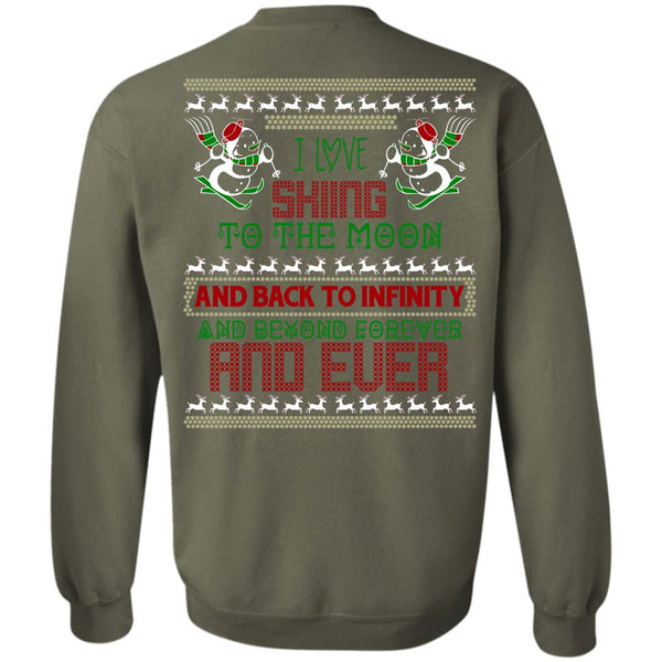 Being A Skier T Shirt, Calls Me A Skiing Sweatshirt