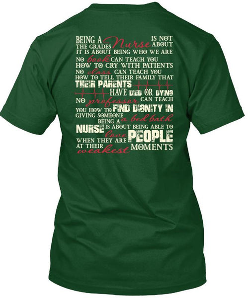 Being A Nurse T Shirt, Calls Me A Nurse T Shirt