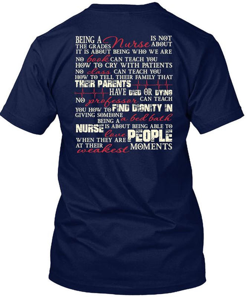 Being A Nurse T Shirt, Calls Me A Nurse T Shirt