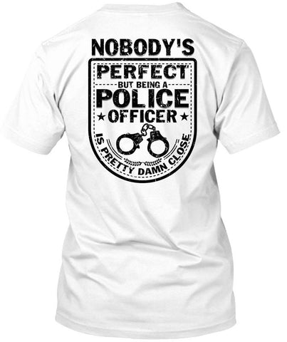 A black t-shirt with the shopify logo