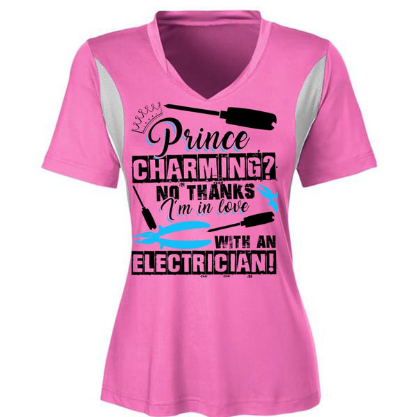 I'm In Love With An Electrician T Shirt, I Love Electrician T Shirt, Awesome T-Shirts