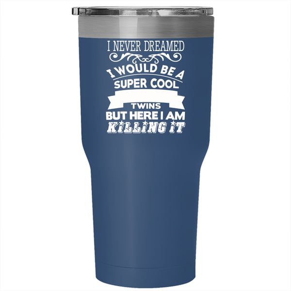 I Would Be A Cool Grandma Twins Tumbler 30 oz Stainless Steel, Grandma Twins Travel Mug