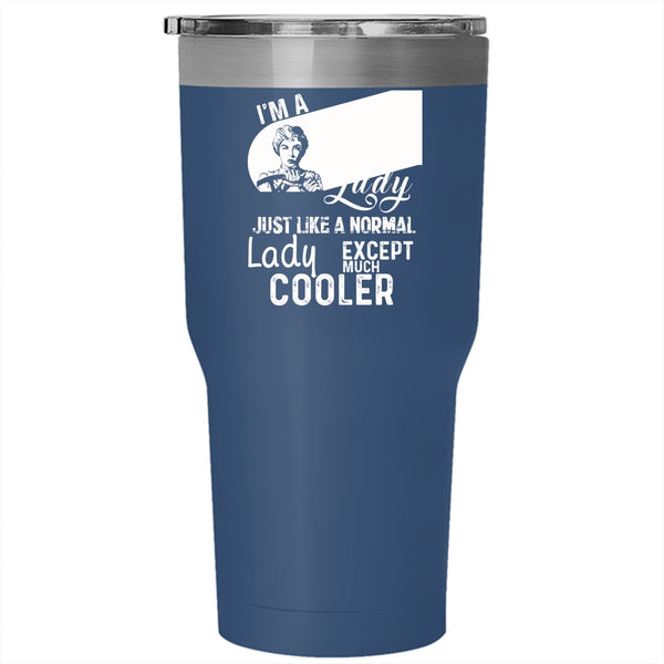 I'm A Riding Instructor Lady Tumbler 30 oz Stainless Steel, Cool Lady Travel Mug