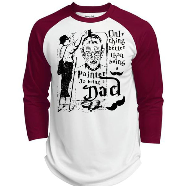 Being A Painter T Shirt, I Love Painter T Shirt, Awesome T-Shirts  (Polyester Game Baseball Jersey)