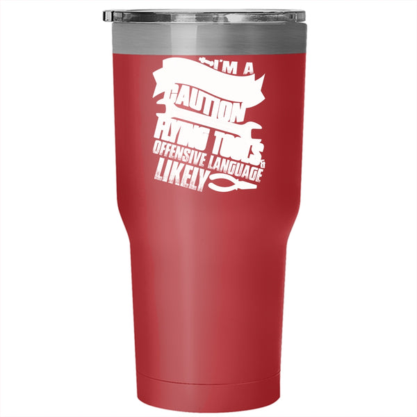 I'm A Mechanic Tumbler 30 oz Stainless Steel, Cool Gift For My Dad Travel Mug