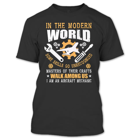 A black t-shirt with the shopify logo