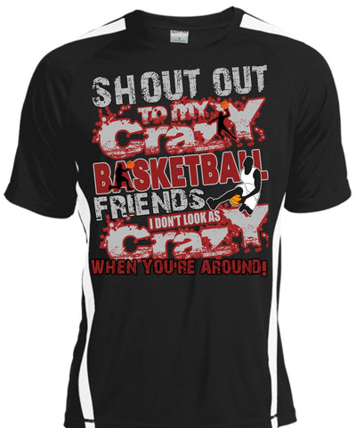 A black t-shirt with the shopify logo