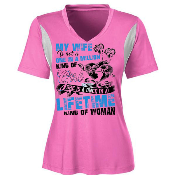 My Wife Is Not A One In A Million Kind Of Girl T Shirt, Being A Wife T Shirt, Awesome T-Shirts