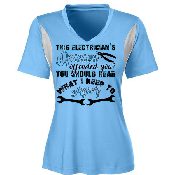 This Electrician's Opinion Offended You T Shirt, I Love Electrician T Shirt, Awesome T-Shirts
