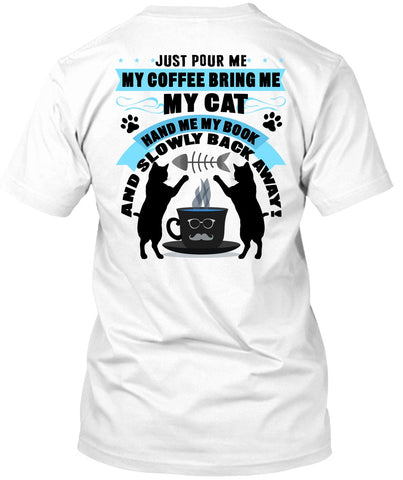 A black t-shirt with the shopify logo