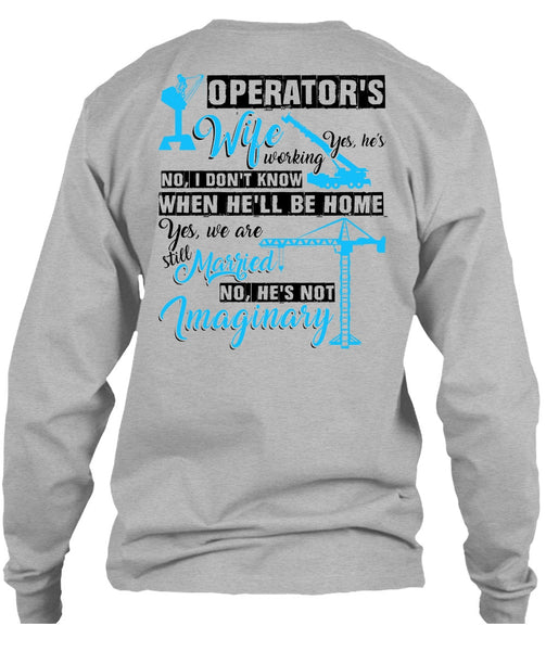 Operator's Wife T Shirt, I Love Wife T Shirt