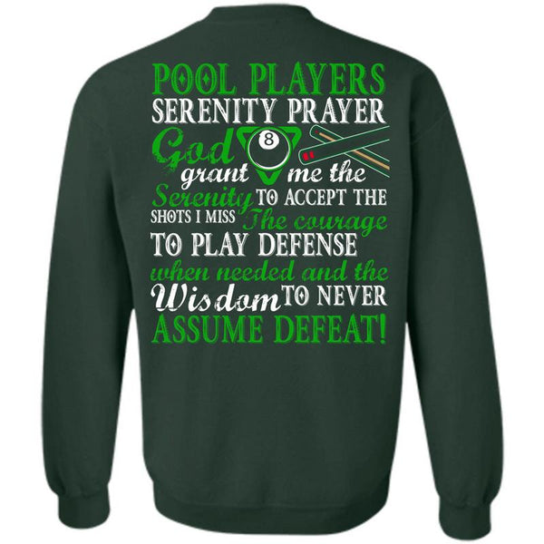 Being A Pool Player T Shirt, I Love Pool Sweatshirt