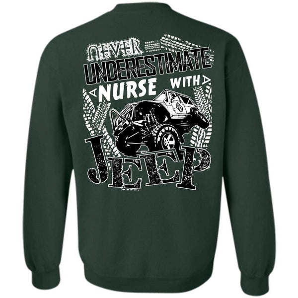 Being A Nurse T Shirt, I Love Jeep Sweatshirt