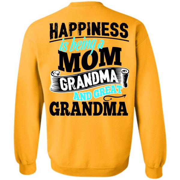 Being A Nana T Shirt, Happiness Is Being A Mom Grandma Sweatshirt