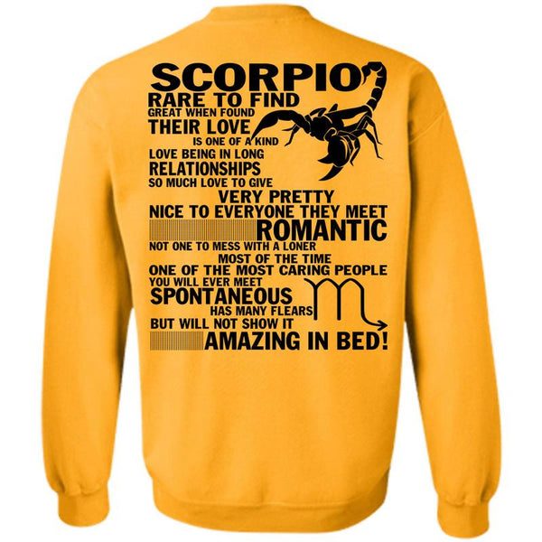 Being A Scorpio T Shirt, Scorpio Rare To Find Great Sweatshirt