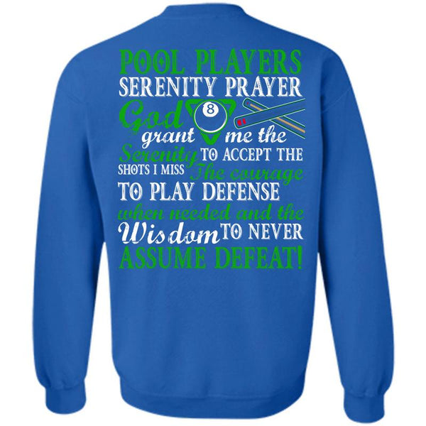 Being A Pool Player T Shirt, I Love Pool Sweatshirt