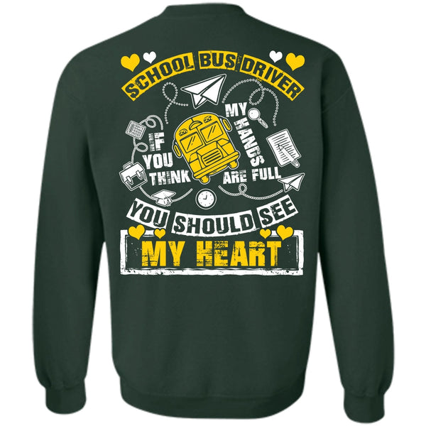 You Should See My Heart T Shirt, I Love Bus Sweatshirt
