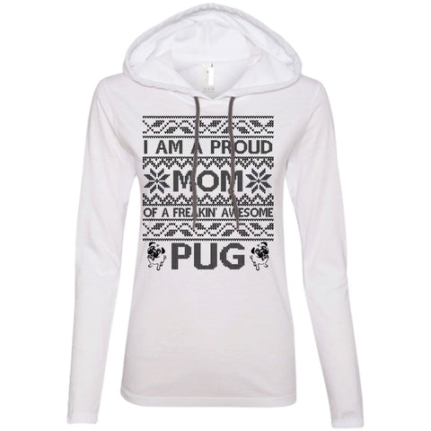 A black t-shirt with the shopify logo