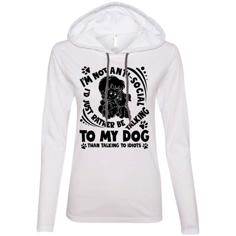 A black t-shirt with the shopify logo