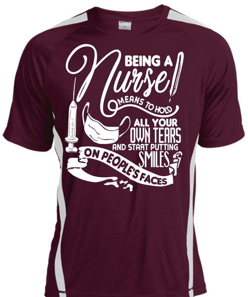 Being A Nurse Means To Hold T Shirt, Being A Nurse T Shirt, Cool Shirt