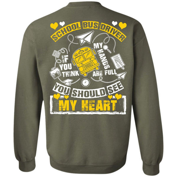 You Should See My Heart T Shirt, I Love Bus Sweatshirt