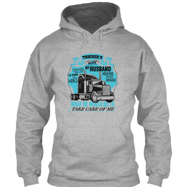 Trucker's Wife T Shirt, I Am A Trucker's Wife T Shirt