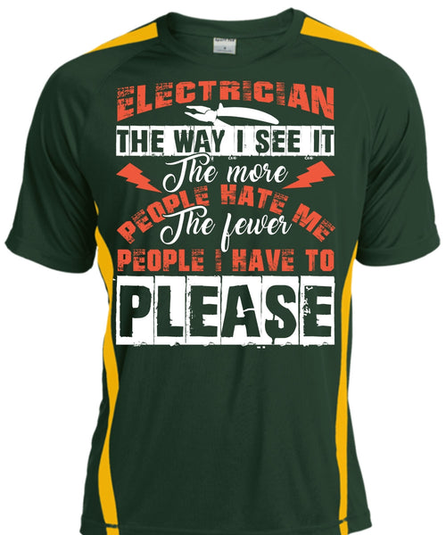 Electrician The Way T Shirt, I Love Electrician T Shirt, Cool Shirt