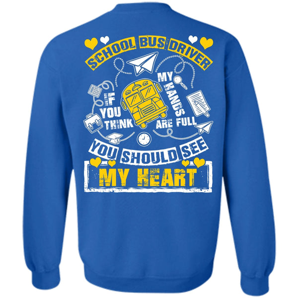 You Should See My Heart T Shirt, I Love Bus Sweatshirt
