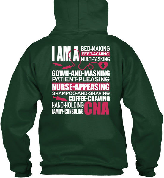 Family Consoling CNA T Shirt, Patient Pleasing T Shirt