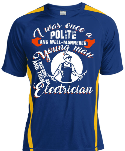 I Became An Electrician T Shirt, I Love Electrician T Shirt, Cool Shirt