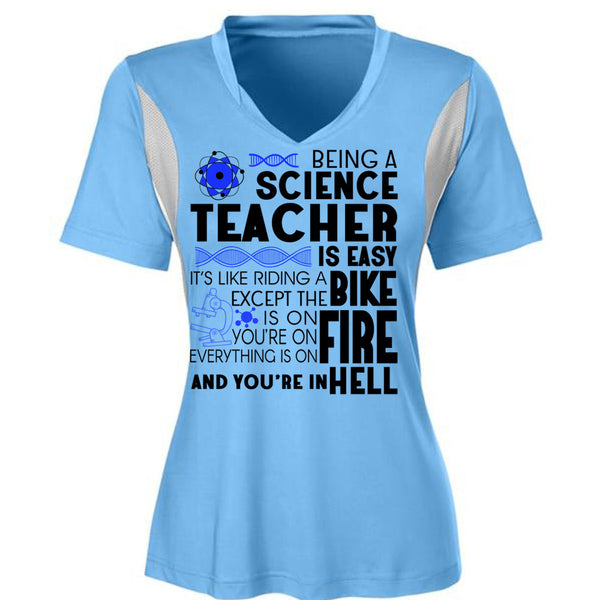 Being A Science Teacher Is Easy T Shirt, Being A Teacher T Shirt, Awesome T-Shirts