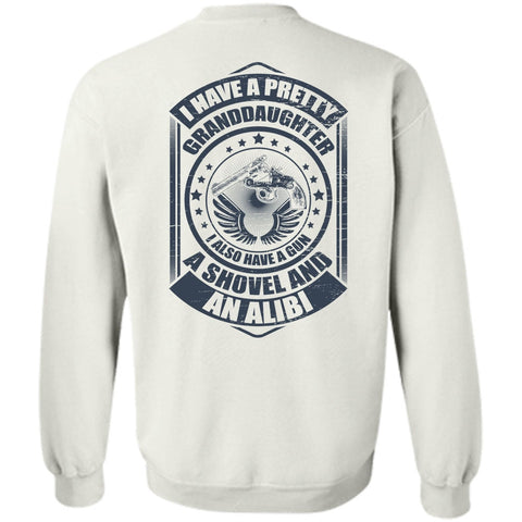 A black t-shirt with the shopify logo